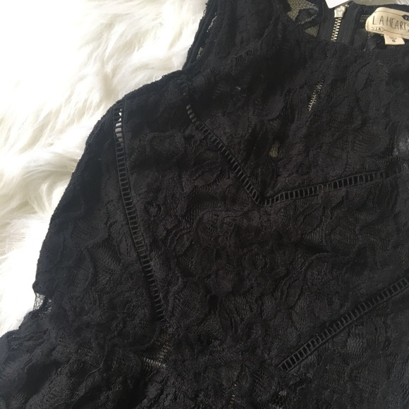 Pacsun | NWT Black Lace Dress - Picture 3 of 6